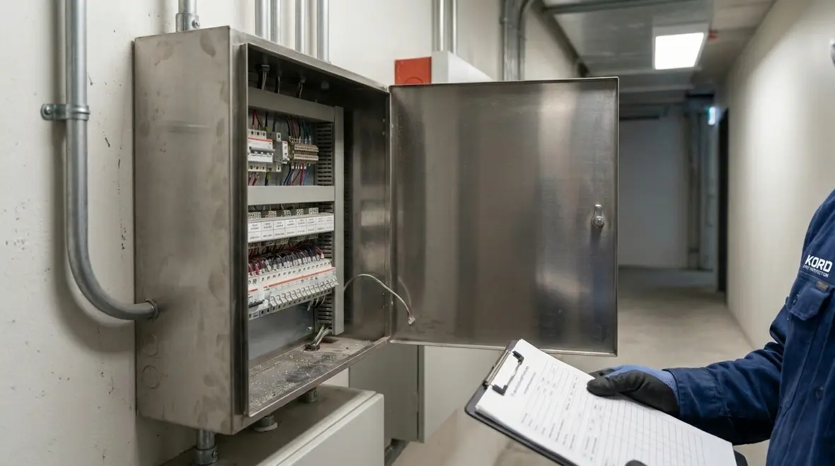 Fire alarm control and warning equipment panel for AS 4428 compliance