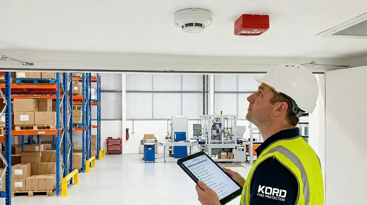 AS1670.5 warehouse smoke detector ceiling