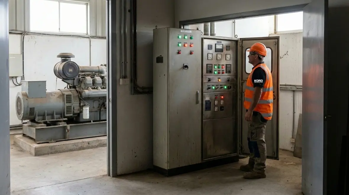 Diesel fire pump maintenance checks under AS 1851