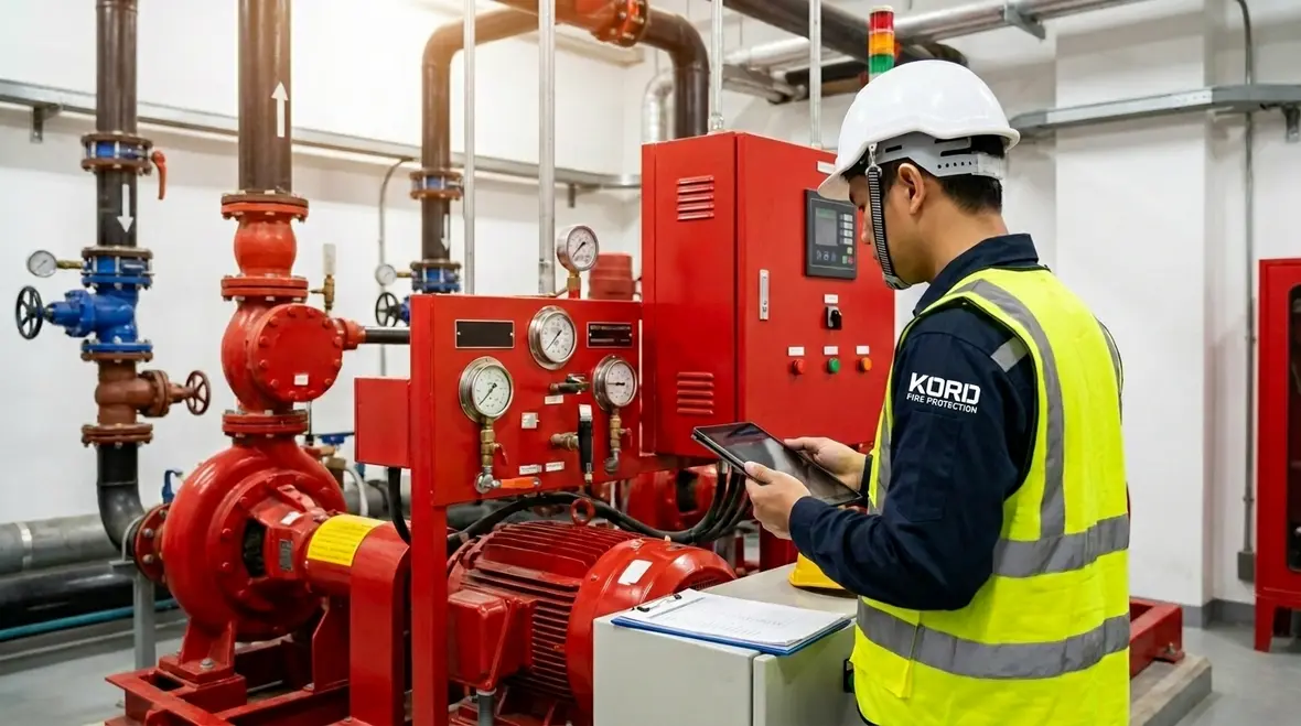 AS 1851 Fire Pump Compliance Service and Testing