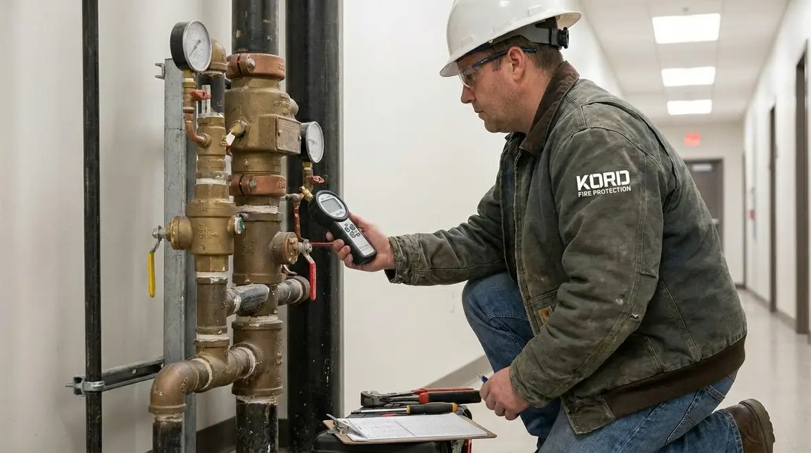 home fire sprinkler installation and commissioning components
