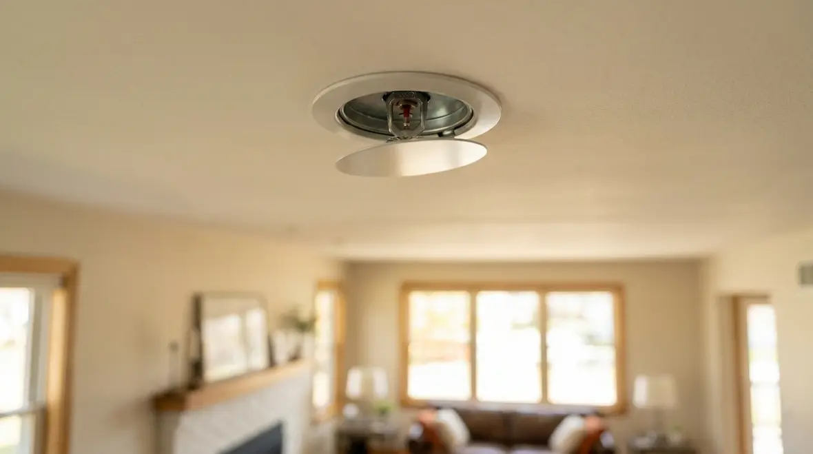 AS2118.5 home sprinkler ceiling void