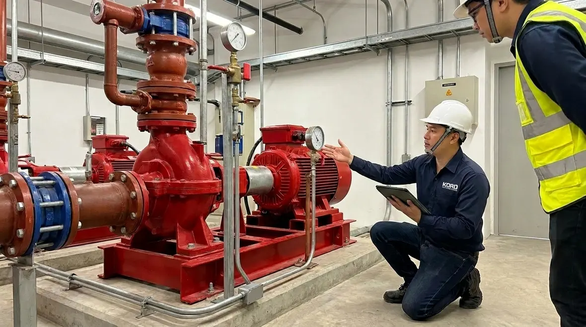 AS 2118 Fire Pump Compliance Commissioning and Service