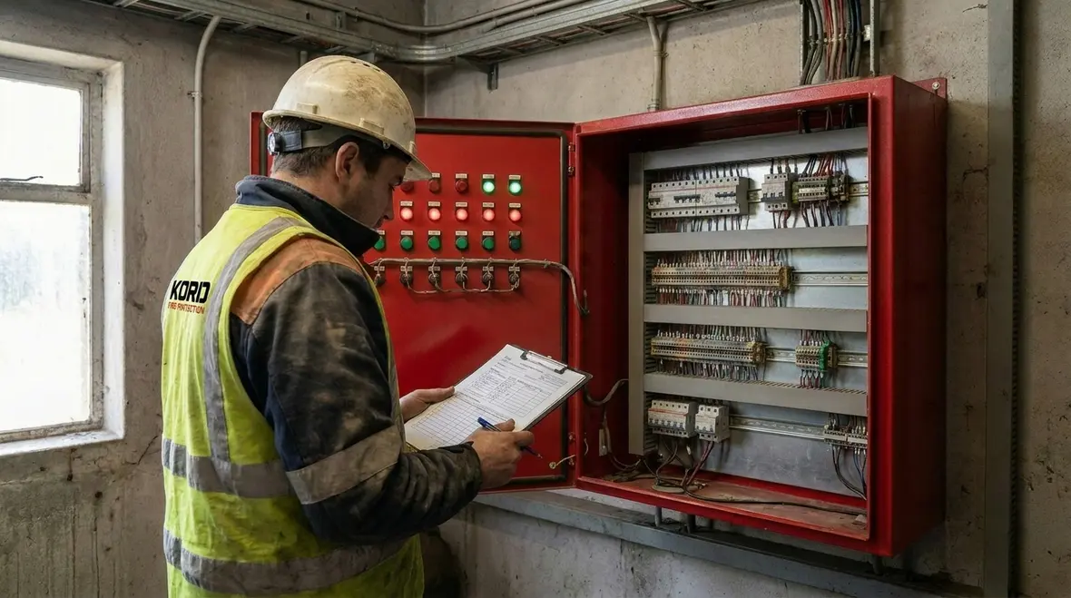 Fire pump controller and redundancy setup for commercial multi storey buildings