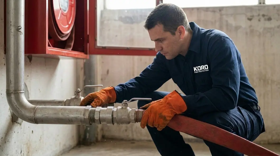 Fire hose reel placement and access requirements