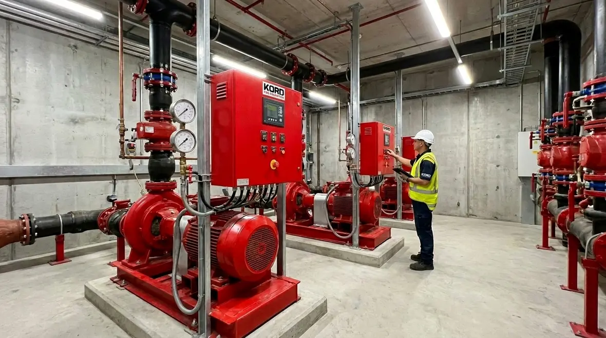 AS 2419 fire pump compliance for multi storey buildings