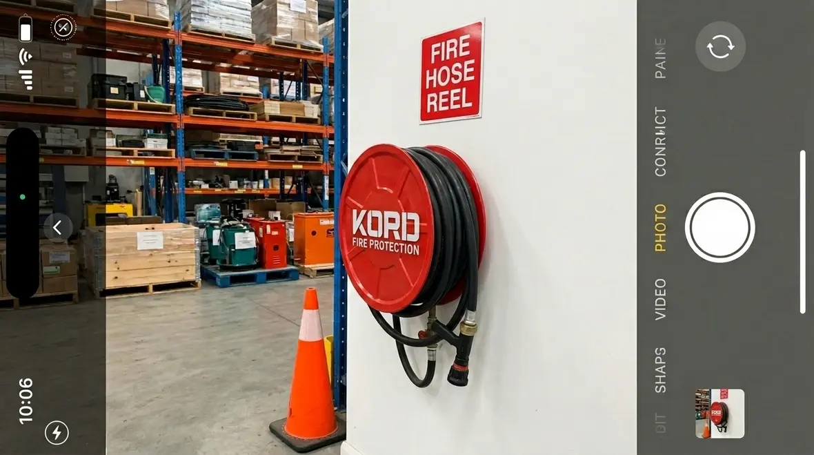 AS2441 fire hose reel installation guide