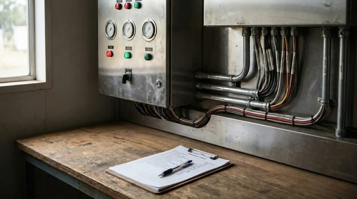 AS 2941 fire pump inspection checklist visual overview