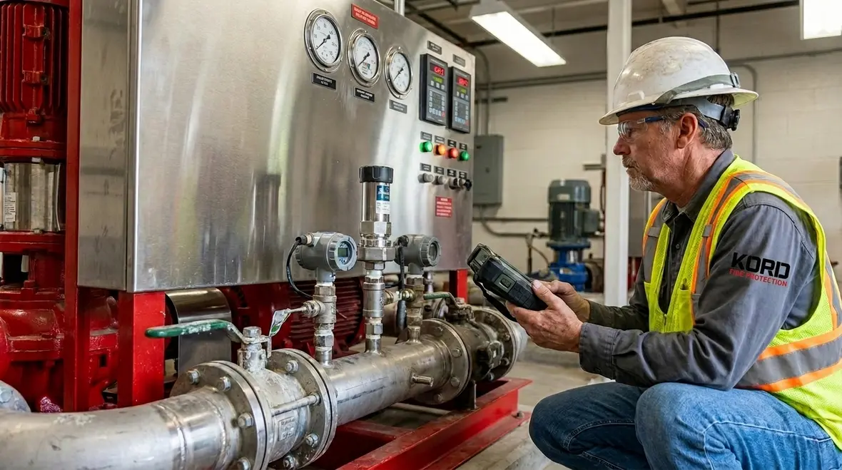 Fire pump controller and testing equipment