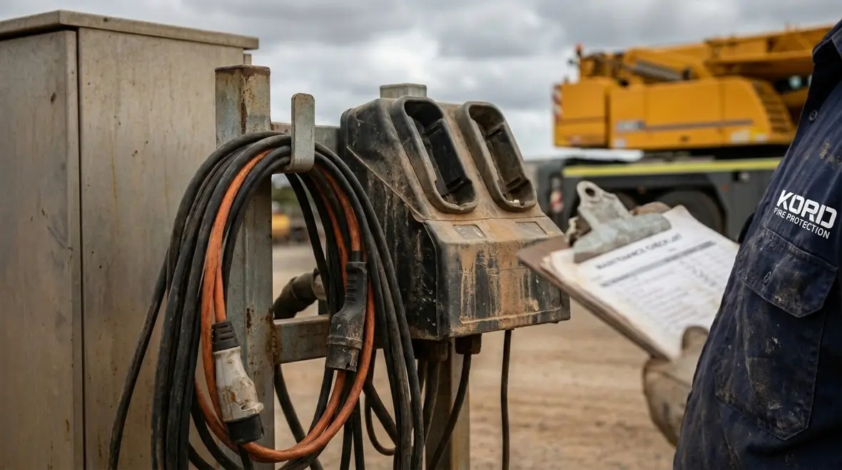 Inspection approach for mobile plant fire hazards