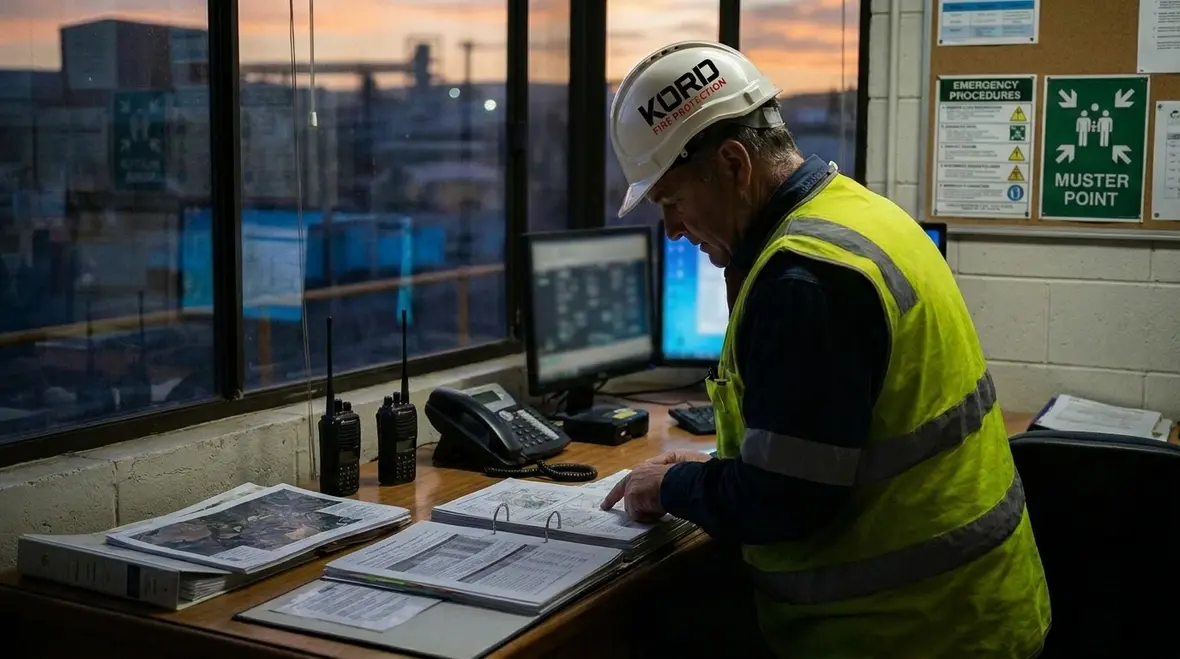 AS 3745 emergency planning documentation and facility safety review