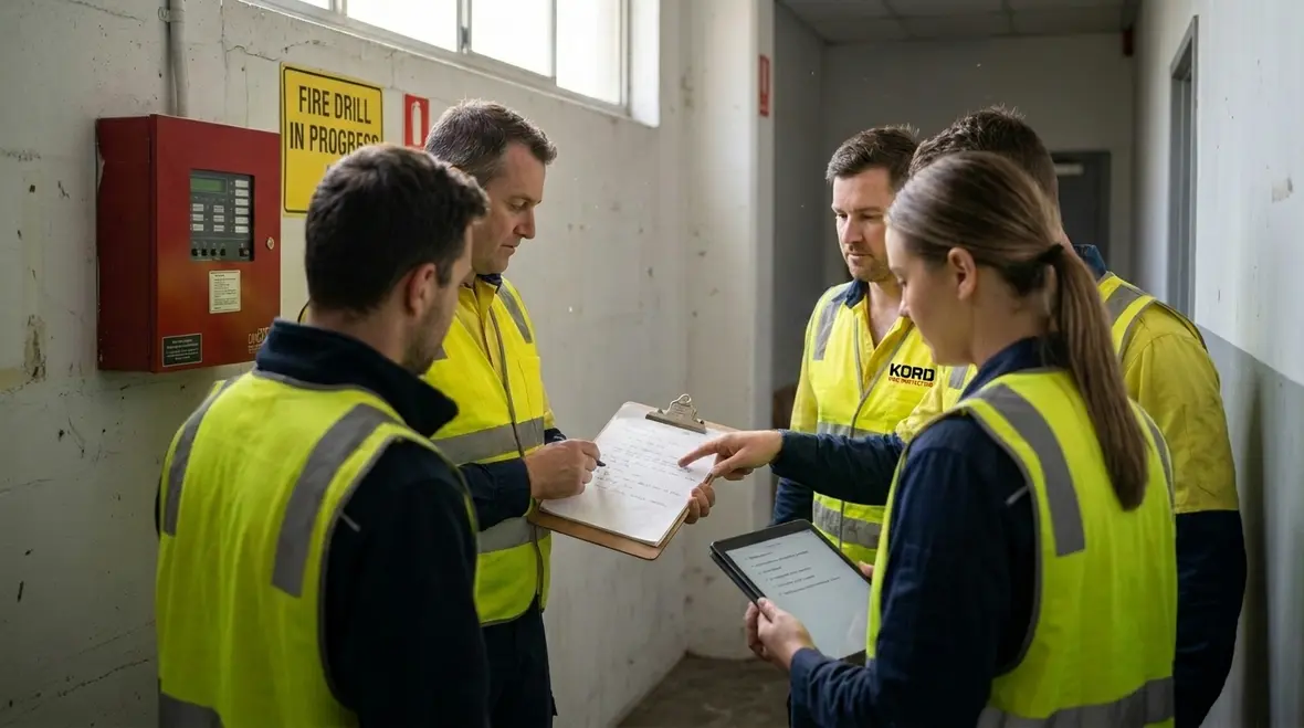 Emergency roles communication and evacuation planning for facilities
