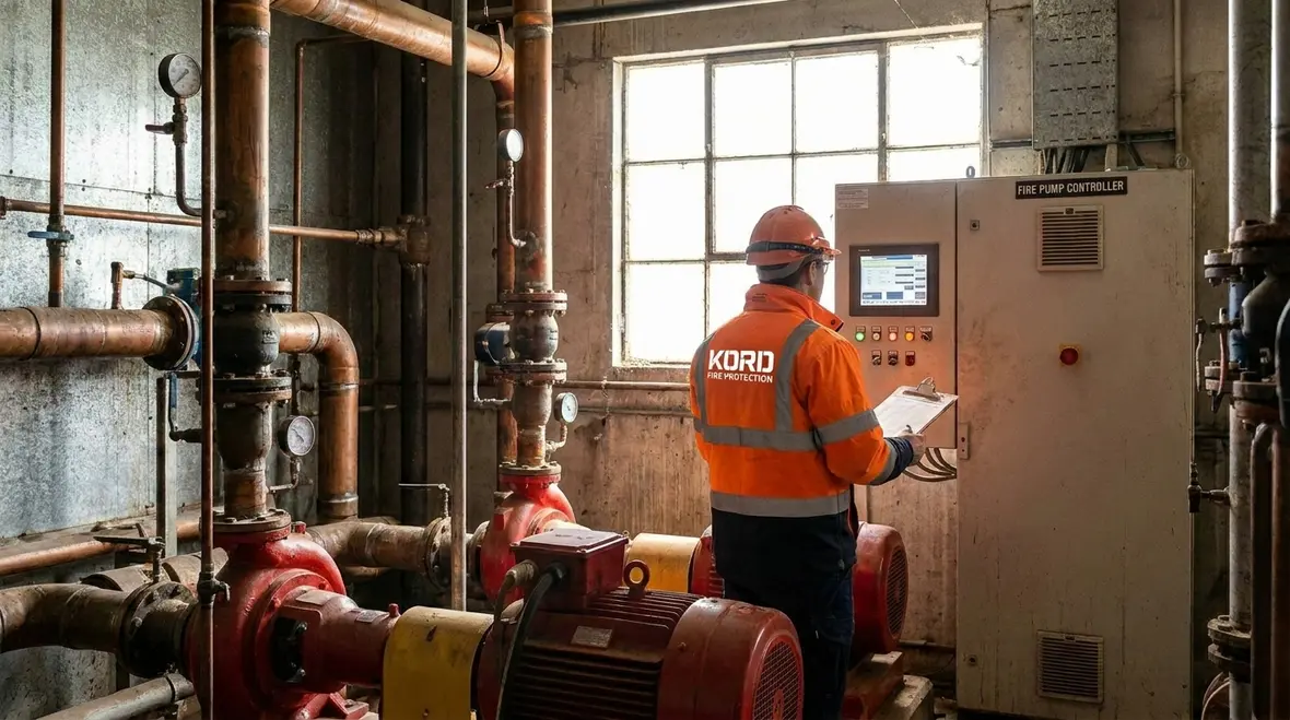 Fire pump room and sprinkler system compliance overview
