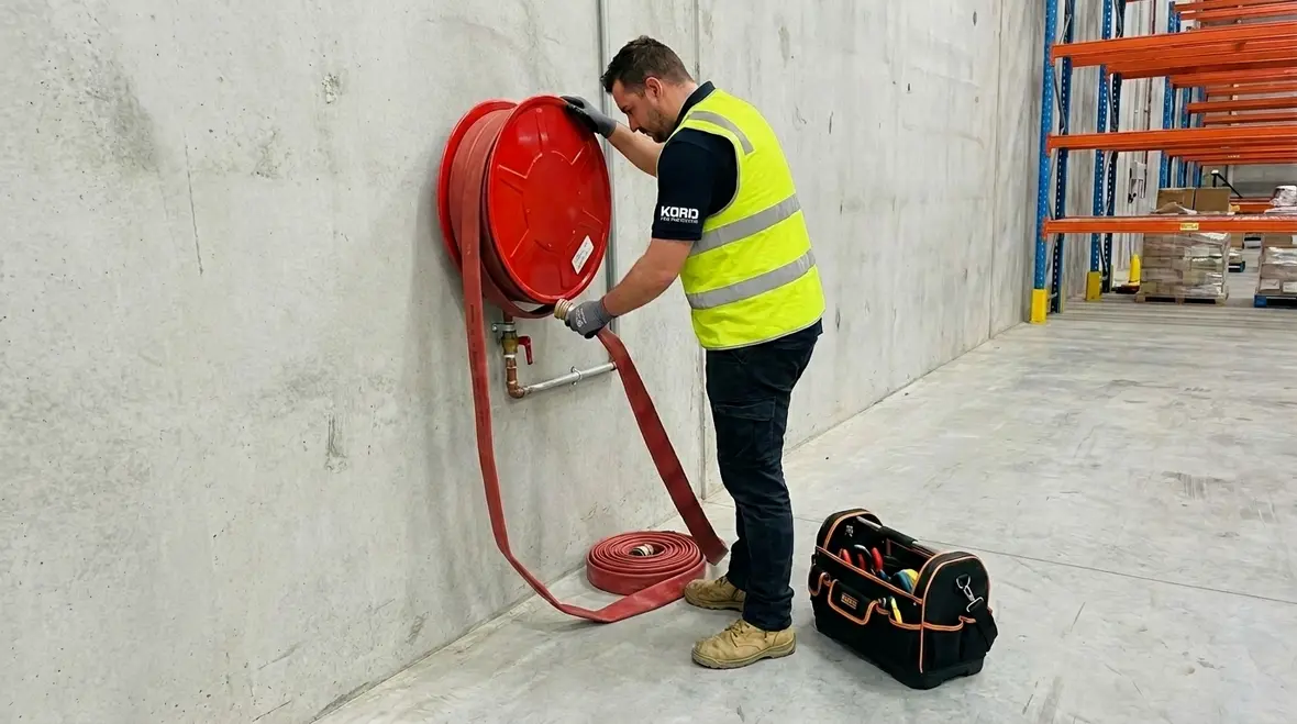 AS/NZS 1221 hose reel unit