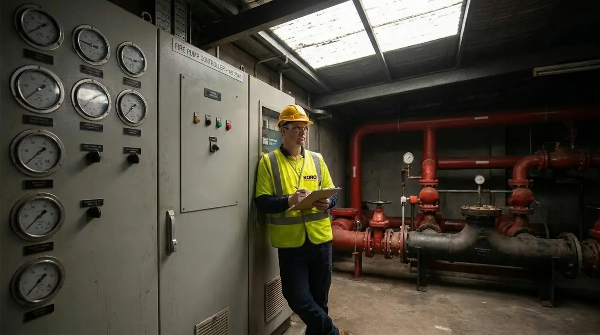 Fire pump water supply planning and maintenance overview