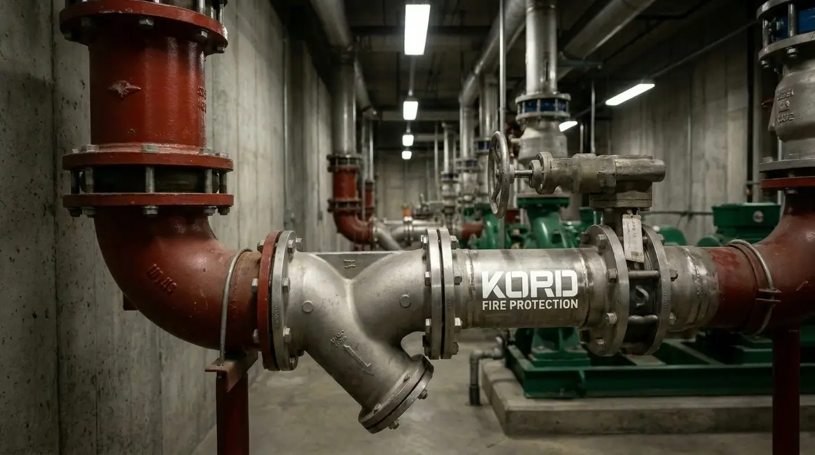 Assessing fire pump pressure and flow on site