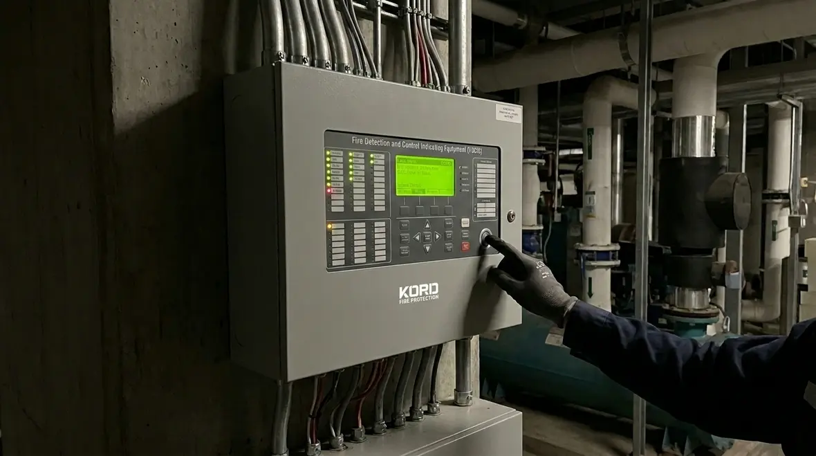FDCIE control panel room photo