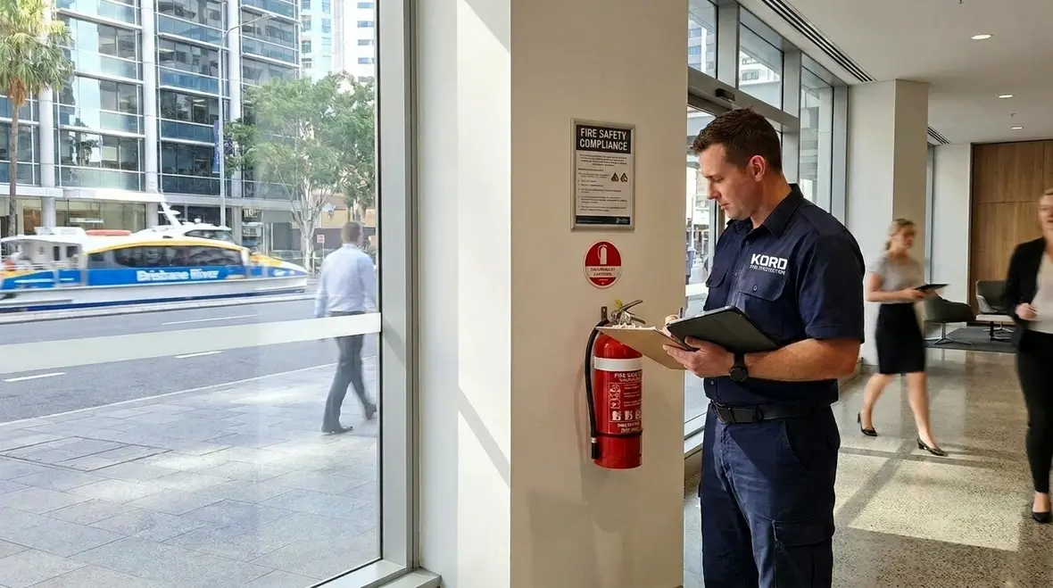Brisbane fire safety corridor