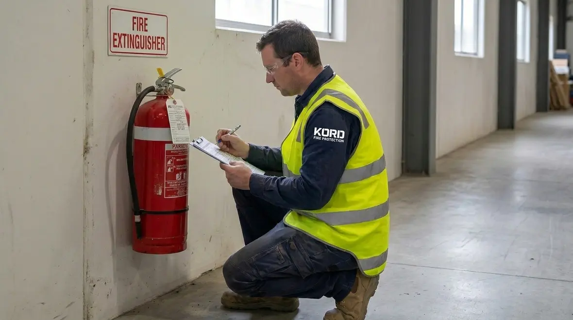Correct fire extinguisher type selection for high risk workplace
