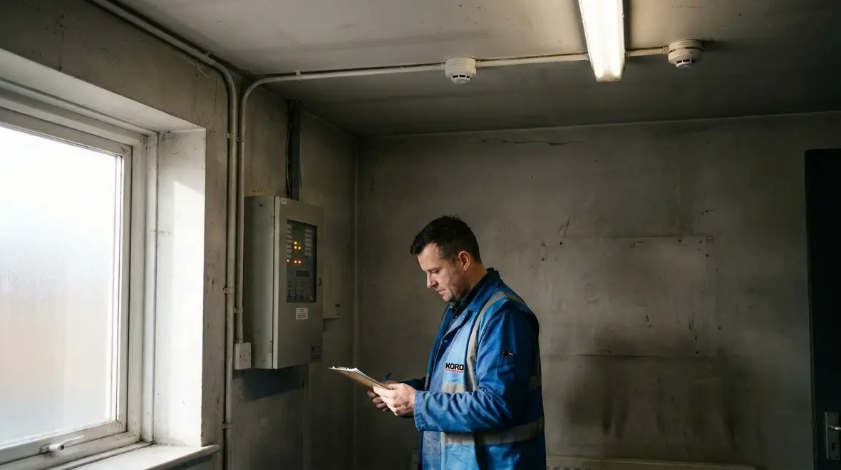 industrial and retail fire alarm detection devices for site response planning
