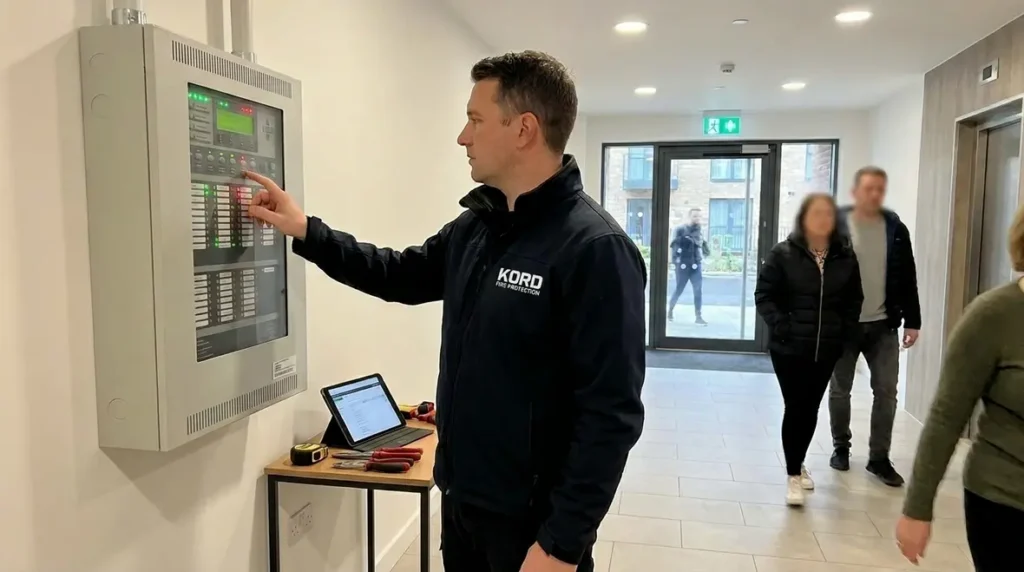 apartment fire alarm system