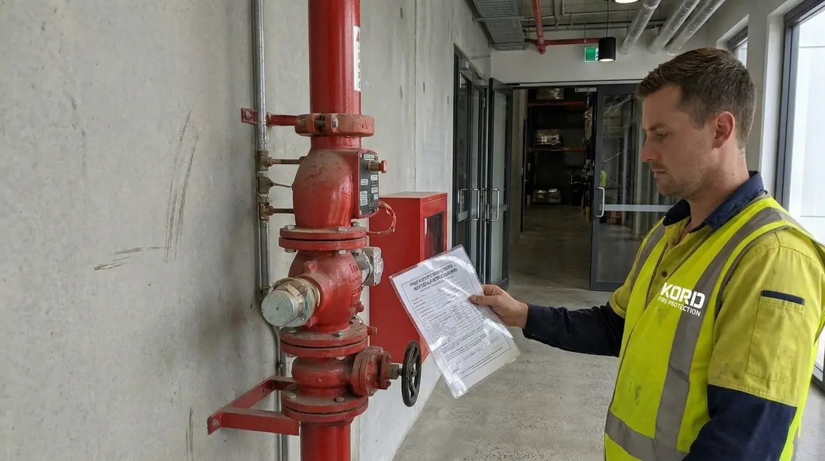 Testing and inspection of commercial fire sprinkler systems