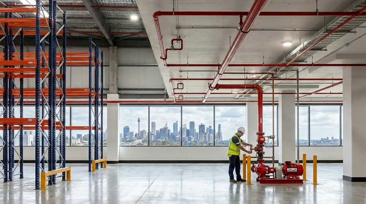 Sydney commercial fire sprinklers interior