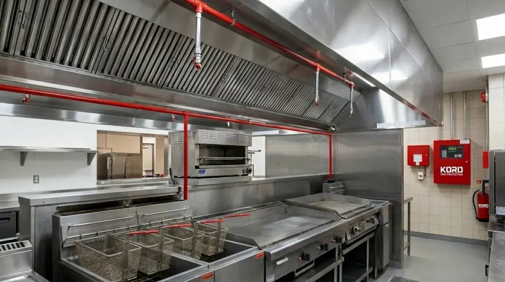 commercial kitchen fire safety standard Australia