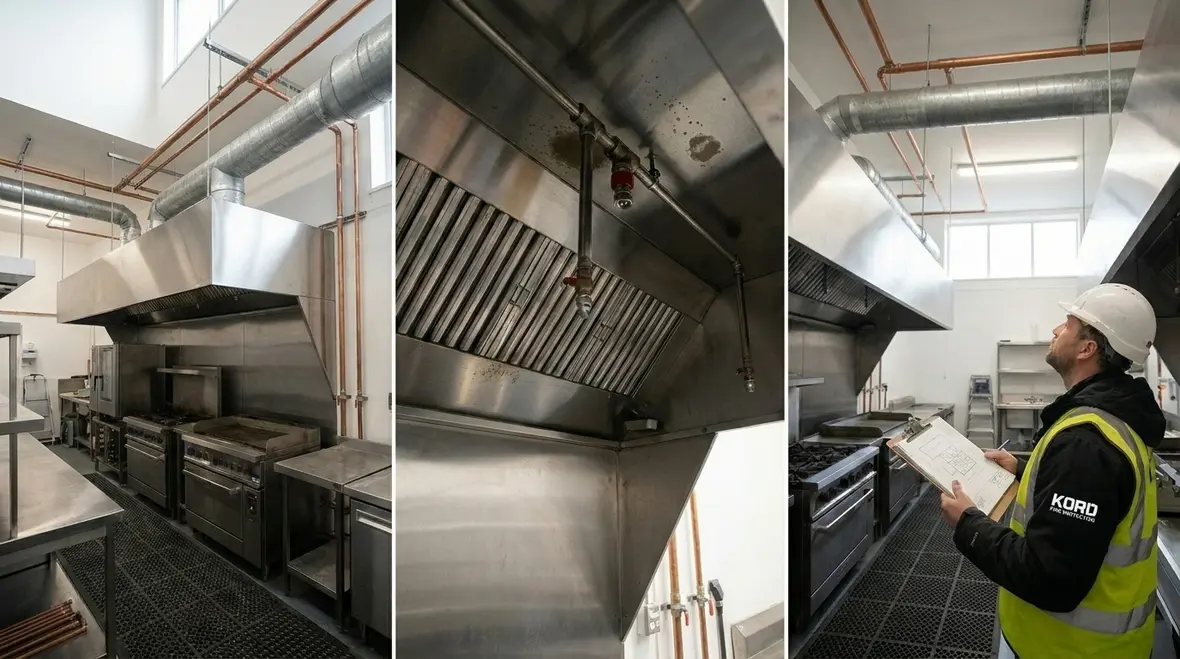 commercial kitchen suppression price system layout and protected appliances