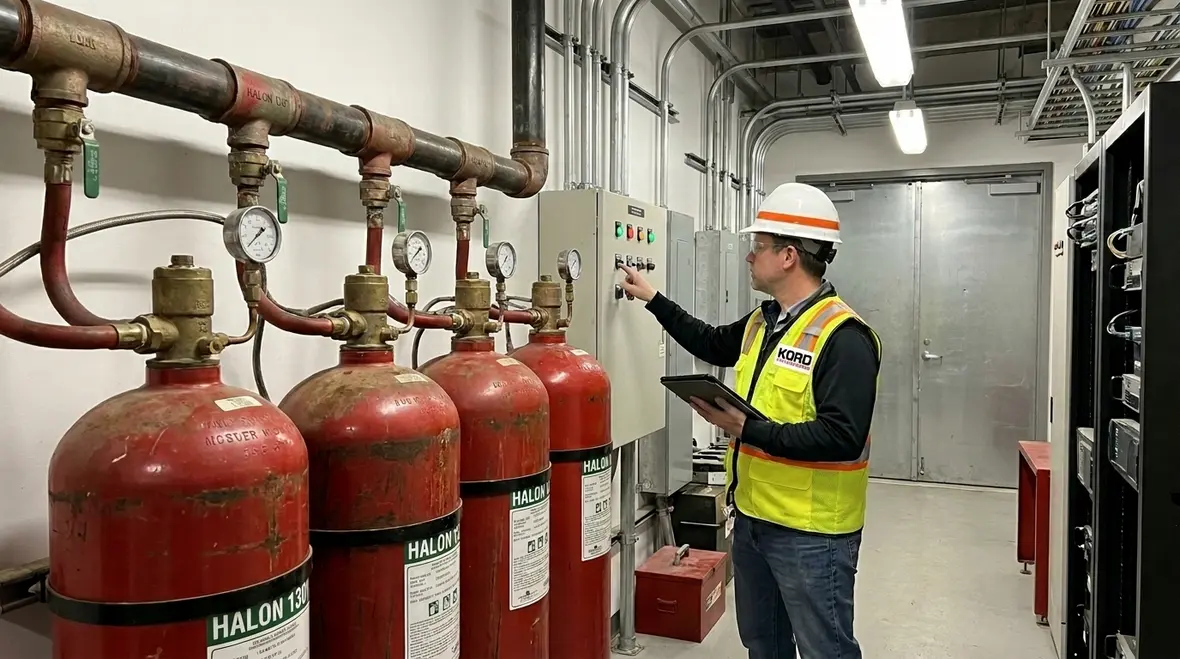 Facility Manager Halon System Compliance and Upgrade