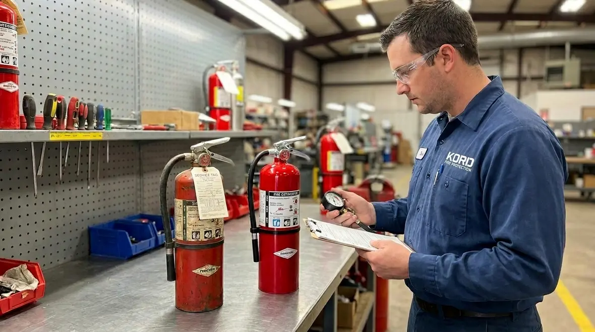 Fire extinguisher replacement cost inspection