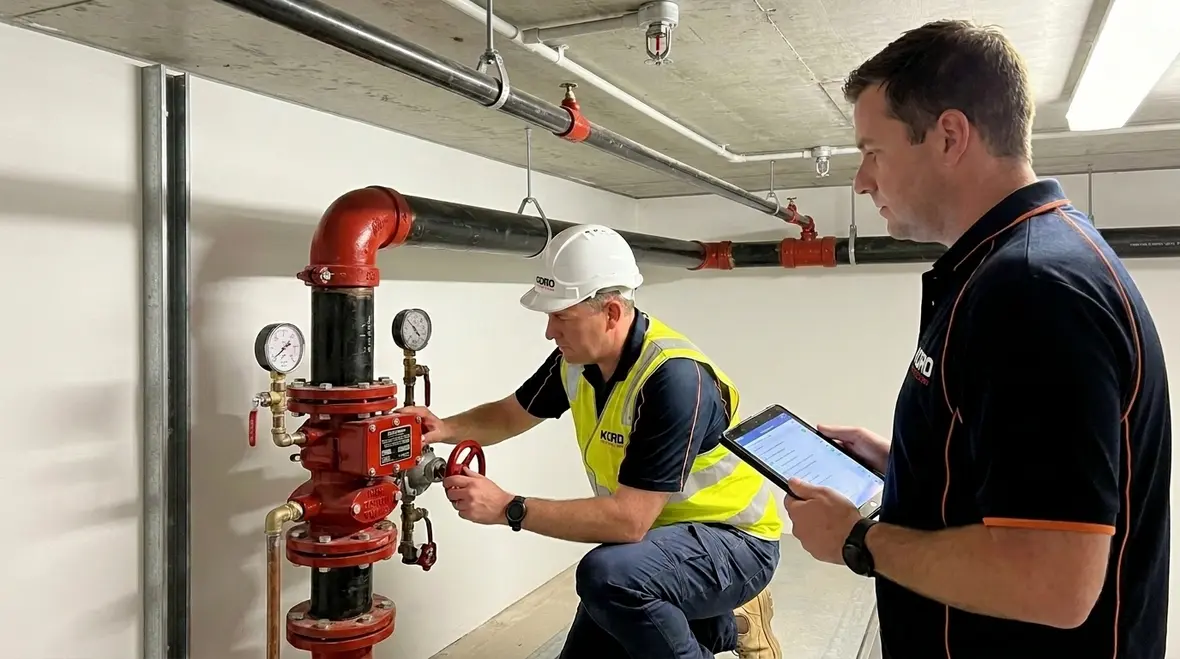 Canberra sprinkler audit crew