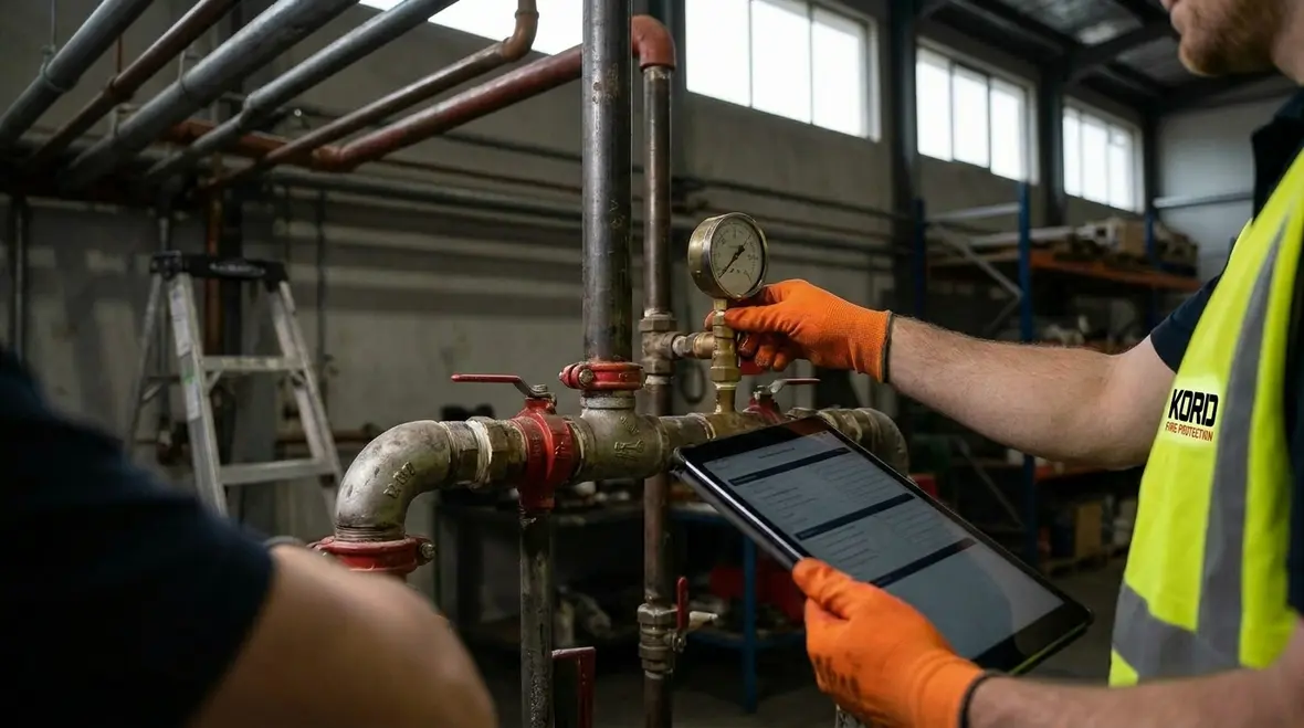fire sprinkler rough in and commissioning process