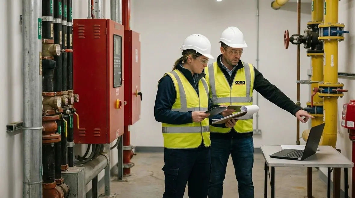 Brisbane fit out sprinkler installation staged across build schedule