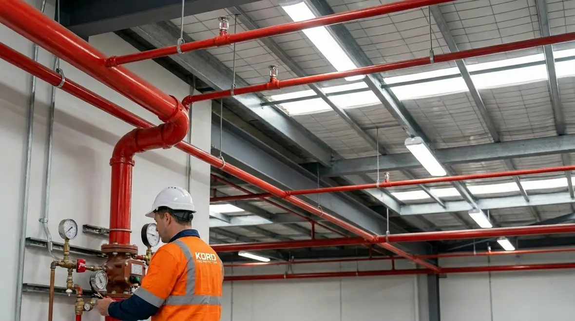Sydney fire sprinklers ceiling layout