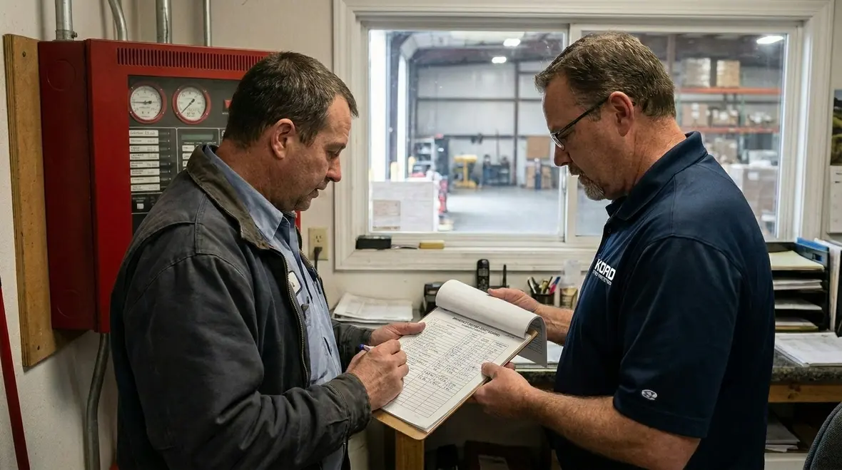 Fire pump and sprinkler pressure performance testing