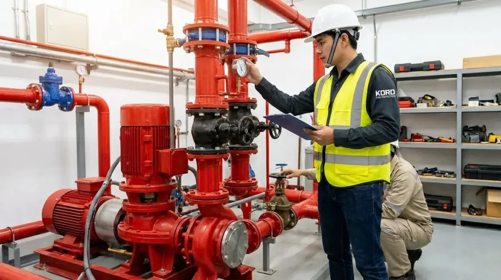 fire sprinkler testing Brisbane
