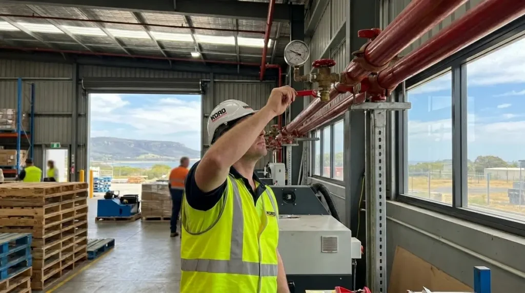 fire sprinkler testing Wollongong