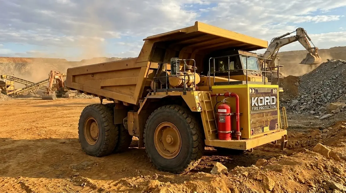 Mining Vehicle Fire Suppression Requirements Australia