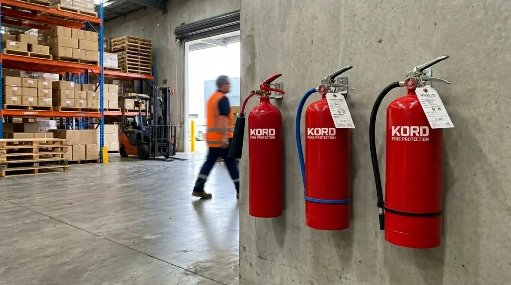 types of fire extinguishers in Australia