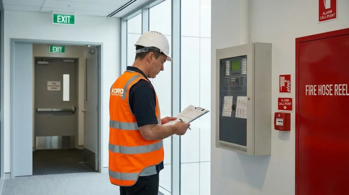 Fire safety assessment review on commercial site