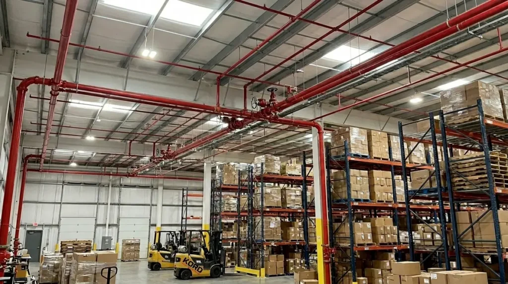 warehouse fire sprinkler systems