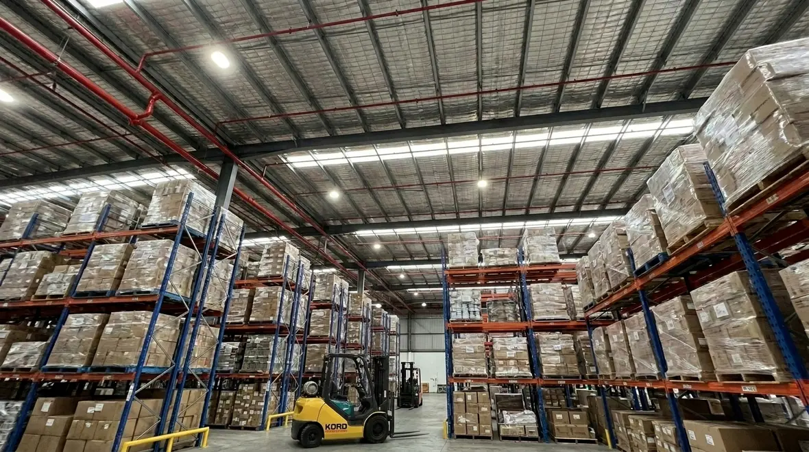 Melbourne warehouse sprinkler system